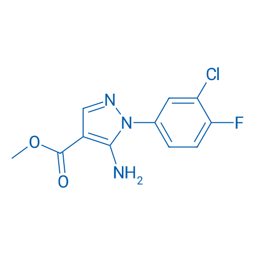 Methyl 5-amino-1-(3-chloro-4-fluorophenyl)-1H-pyrazole-4-carboxylate 1g