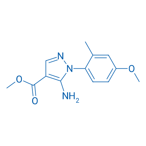 Methyl 5-amino-1-(4-methoxy-2-methylphenyl)-1H-pyrazole-4-carboxylate 1g
