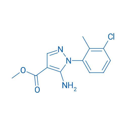 Methyl 5-amino-1-(3-chloro-2-methylphenyl)-1H-pyrazole-4-carboxylate 1g