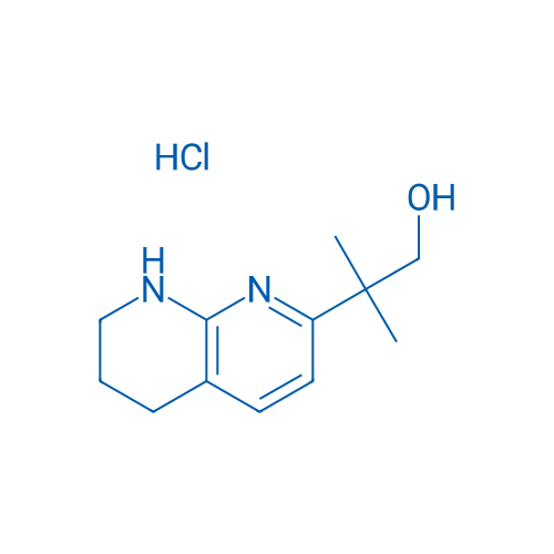 2-Methyl-2-(5,6,7,8-tetrahydro-1,8-naphthyridin-2-yl)propan-1-ol hydrochloride 1g