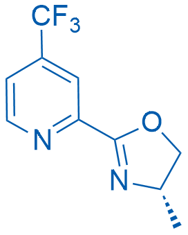 (S)-4-Methyl-2-(4-(trifluoromethyl)pyridin-2-yl)-4,5-dihydrooxazole 100mg