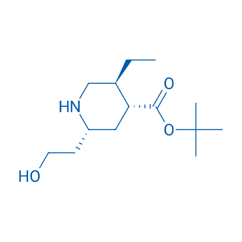(2R,4R,5S)-tert-butyl 5-ethyl-2-(2-hydroxyethyl)piperidine-4-carboxylate 1g