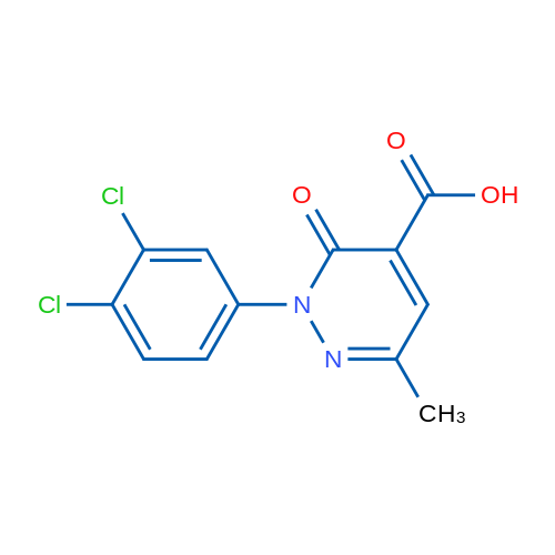 2-(3,4-Dichlorophenyl)-6-methyl-3-oxo-2,3-dihydropyridazine-4-carboxylic acid 1g