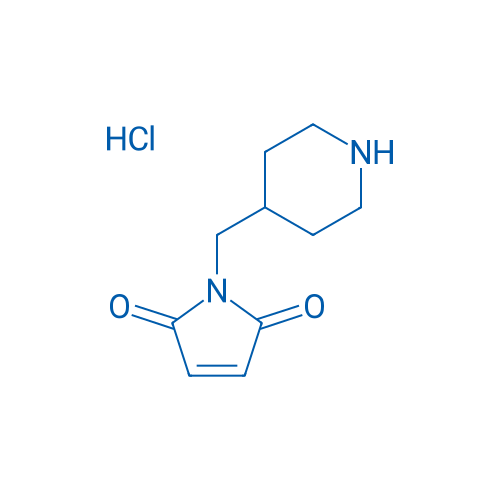 1-(Piperidin-4-ylmethyl)-2,5-dihydro-1H-pyrrole-2,5-dione hydrochloride 50mg