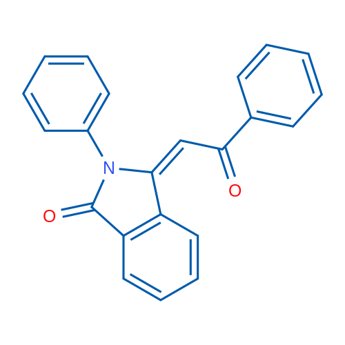 (3E)-3-(2-Oxo-2-phenylethylidene)-2-phenyl-2,3-dihydro-1H-isoindol-1-one 1g