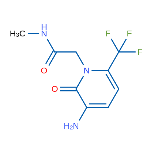 2-(3-Amino-2-oxo-6-(trifluoromethyl)pyridin-1(2H)-yl)-N-methylacetamide 1g