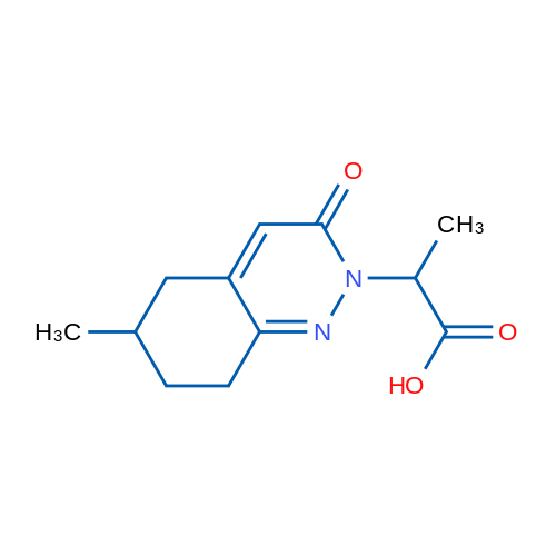 2-(6-Methyl-3-oxo-5,6,7,8-tetrahydrocinnolin-2(3H)-yl)propanoic acid 1g