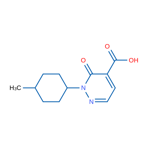 2-(4-Methylcyclohexyl)-3-oxo-2,3-dihydropyridazine-4-carboxylic acid 1g