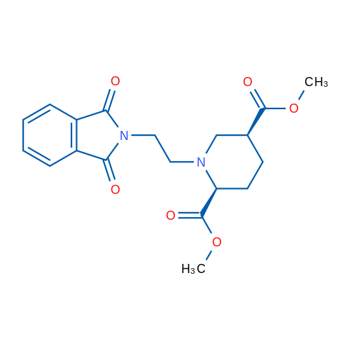 (2S,5S)-Dimethyl 1-(2-(1,3-dioxoisoindolin-2-yl)ethyl)piperidine-2,5-dicarboxylate 1g
