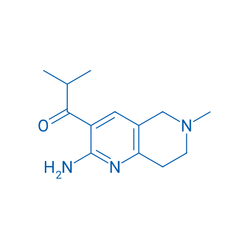 1-(2-Amino-6-methyl-5,6,7,8-tetrahydro-1,6-naphthyridin-3-yl)-2-methylpropan-1-one 1g