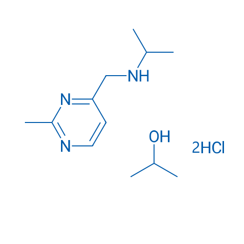 Propan-2-ol compound with N-((2-methylpyrimidin-4-yl)methyl)propan-2-amine (1:1) dihydrochloride 1g