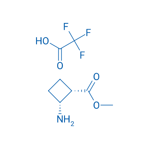 Methyl (1S,2R)-2-aminocyclobutane-1-carboxylate; trifluoroacetic acid 100mg