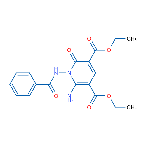 3,5-Diethyl 6-amino-1-benzamido-2-oxo-1,2-dihydropyridine-3,5-dicarboxylate 1g