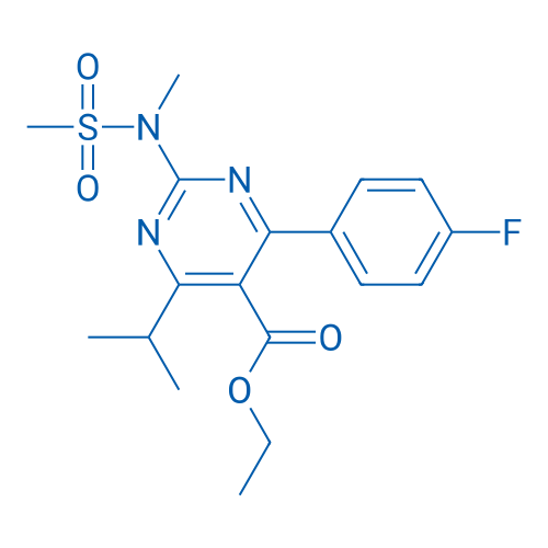 Ethyl 4-(4-fluorophenyl)-6-isopropyl-2-(N-methylmethylsulfonamido)pyrimidine-5-carboxylate 100mg