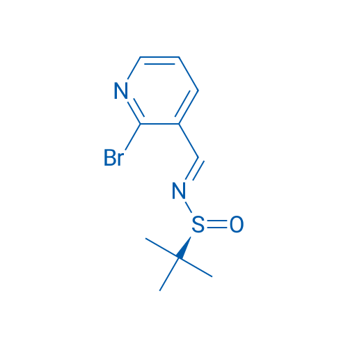 (S,E)-N-((2-BROMOPYRIDIN-3-YL)METHYLENE)-2-METHYLPROPANE-2-SULFINAMIDE 250mg