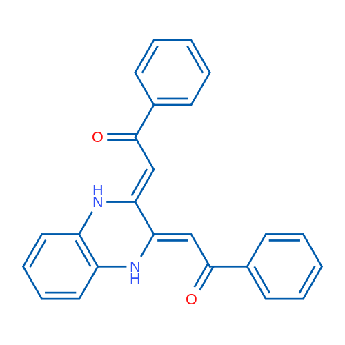 (2Z,2'Z)-2,2'-(Quinoxaline-2,3(1H,4H)-diylidene)bis(1-phenylethanone) 5g