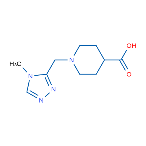 1-((4-Methyl-4H-1,2,4-triazol-3-yl)methyl)piperidine-4-carboxylic acid 1g