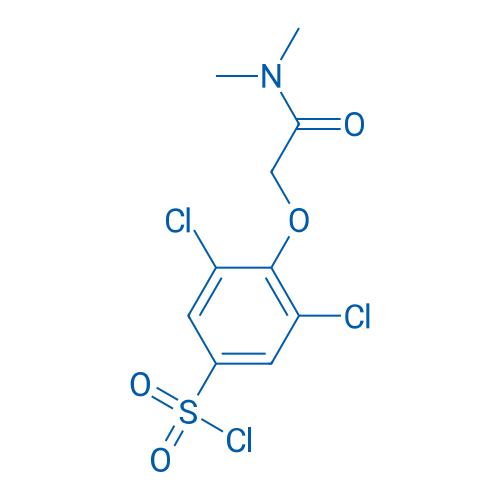 3,5-Dichloro-4-(2-(dimethylamino)-2-oxoethoxy)benzenesulfonyl chloride 5g