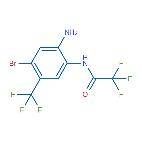 N-(2-Amino-4-bromo-5-(trifluoromethyl)phenyl)-2,2,2-trifluoroacetamide 1g