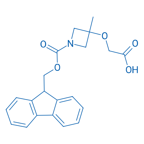 2-((1-(((9H-Fluoren-9-yl)methoxy)carbonyl)-3-methylazetidin-3-yl)oxy)acetic acid 100mg