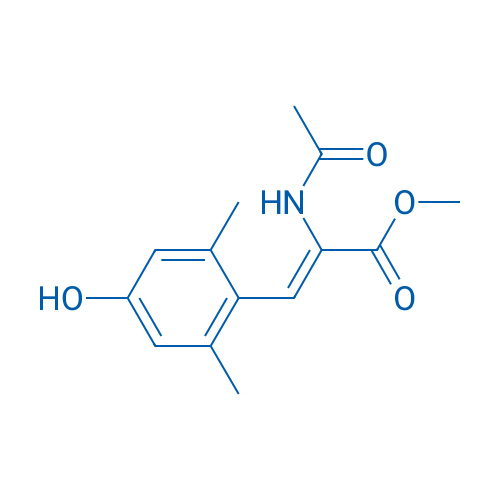 Methyl (2Z)-2-acetamido-3-(4-hydroxy-2,6-dimethylphenyl)prop-2-enoate 1g