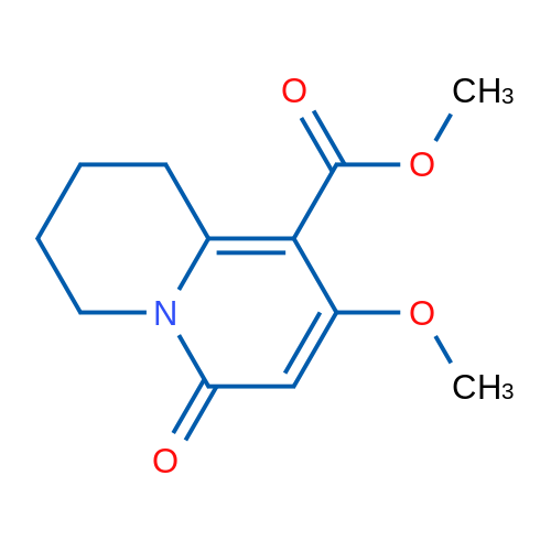 Methyl 8-methoxy-6-oxo-2,3,4,6-tetrahydro-1H-quinolizine-9-carboxylate 1g