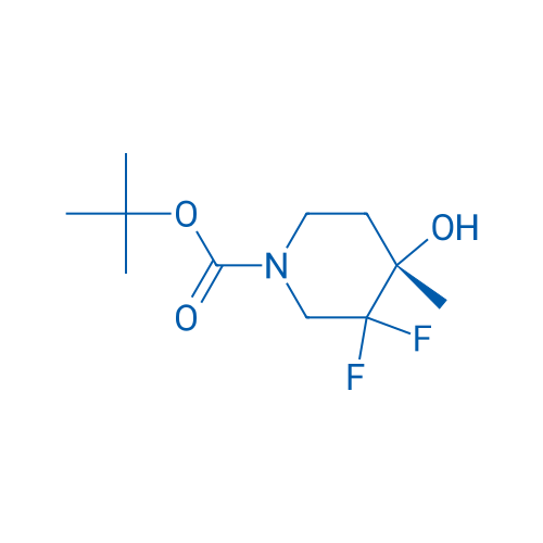 tert-Butyl (4S)-3,3-difluoro-4-hydroxy-4-methylpiperidine-1-carboxylate 1g