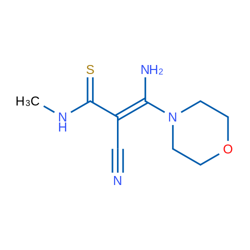 (2E)-3-Amino-2-cyano-N-methyl-3-(morpholin-4-yl)prop-2-enethioamide 1g