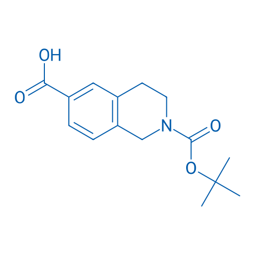 2-(tert-Butoxycarbonyl)-1,2,3,4-tetrahydroisoquinoline-6-carboxylic acid 250mg