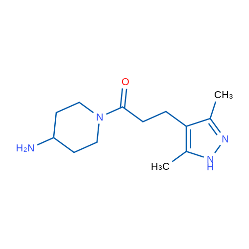 1-(4-Aminopiperidin-1-yl)-3-(3,5-dimethyl-1H-pyrazol-4-yl)propan-1-one 1g