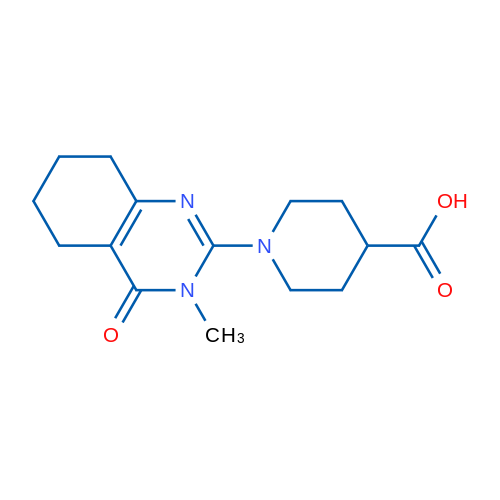 1-(3-Methyl-4-oxo-3,4,5,6,7,8-hexahydroquinazolin-2-yl)piperidine-4-carboxylic acid 1g