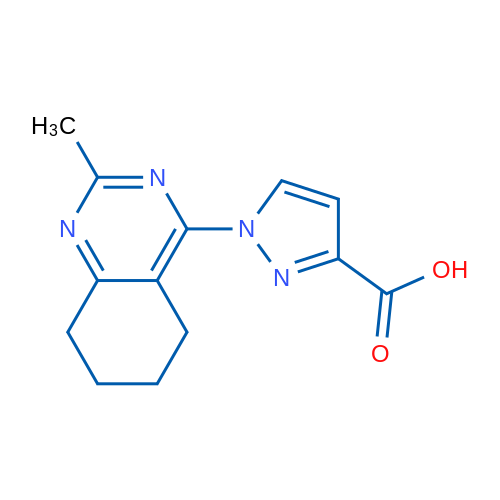 1-(2-Methyl-5,6,7,8-tetrahydroquinazolin-4-yl)-1H-pyrazole-3-carboxylic acid 1g