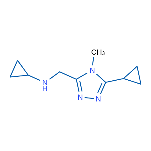 N-((5-Cyclopropyl-4-methyl-4H-1,2,4-triazol-3-yl)methyl)cyclopropanamine 1g