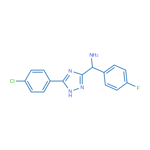 (5-(4-Chlorophenyl)-1H-1,2,4-triazol-3-yl)(4-fluorophenyl)methanamine 1g