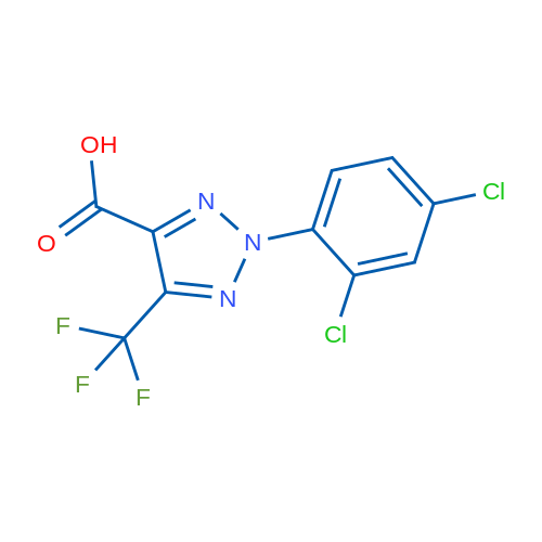 2-(2,4-Dichlorophenyl)-5-(trifluoromethyl)-2H-1,2,3-triazole-4-carboxylic acid 1g