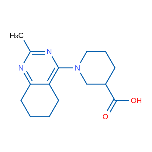 1-(2-Methyl-5,6,7,8-tetrahydroquinazolin-4-yl)piperidine-3-carboxylic acid 1g