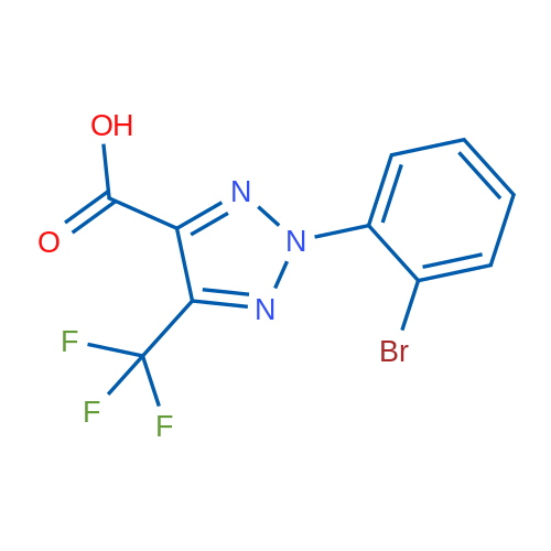 2-(2-Bromophenyl)-5-(trifluoromethyl)-2H-1,2,3-triazole-4-carboxylic acid 1g