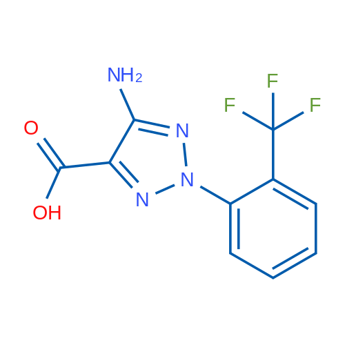 5-Amino-2-(2-(trifluoromethyl)phenyl)-2H-1,2,3-triazole-4-carboxylic acid 1g