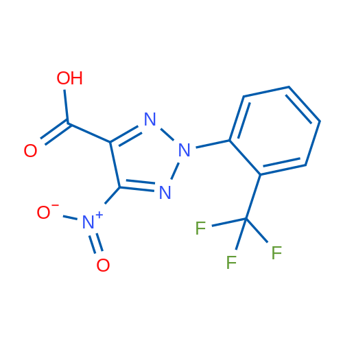 5-Nitro-2-(2-(trifluoromethyl)phenyl)-2H-1,2,3-triazole-4-carboxylic acid 1g