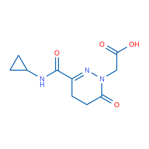 2-(3-(Cyclopropylcarbamoyl)-6-oxo-5,6-dihydropyridazin-1(4H)-yl)acetic acid 1g