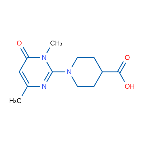 1-(1,4-Dimethyl-6-oxo-1,6-dihydropyrimidin-2-yl)piperidine-4-carboxylic acid 1g