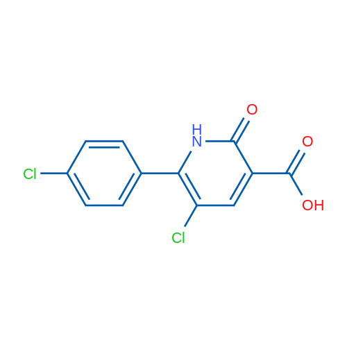 5-Chloro-6-(4-chlorophenyl)-2-oxo-1,2-dihydropyridine-3-carboxylic acid 1g
