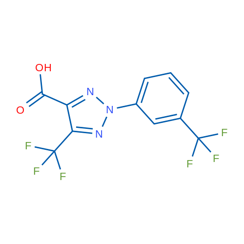5-(Trifluoromethyl)-2-(3-(trifluoromethyl)phenyl)-2H-1,2,3-triazole-4-carboxylic acid 1g