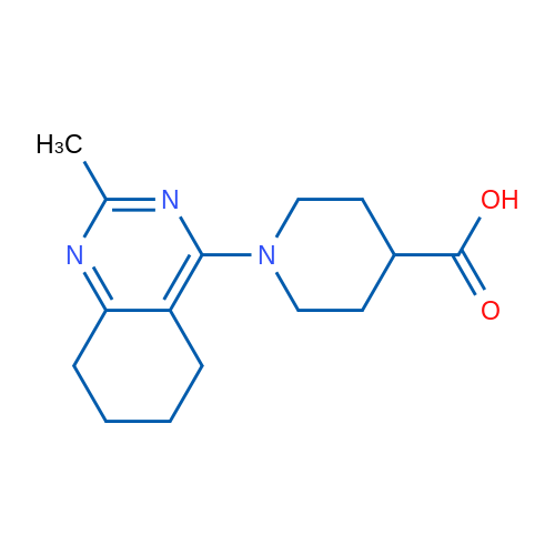 1-(2-Methyl-5,6,7,8-tetrahydroquinazolin-4-yl)piperidine-4-carboxylic acid 1g