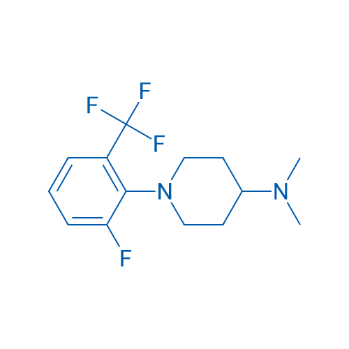 1-(2-Fluoro-6-(trifluoromethyl)phenyl)-N,N-dimethylpiperidin-4-amine 1g
