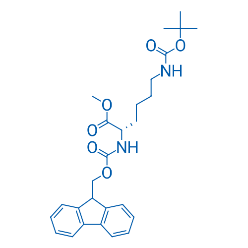 (S)-Methyl 2-((((9H-fluoren-9-yl)methoxy)carbonyl)amino)-6-((tert-butoxycarbonyl)amino)hexanoate 250mg