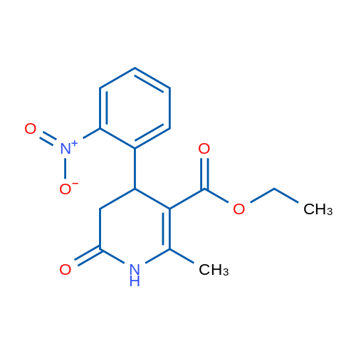 Ethyl 2-methyl-4-(2-nitrophenyl)-6-oxo-1,4,5,6-tetrahydropyridine-3-carboxylate 1g