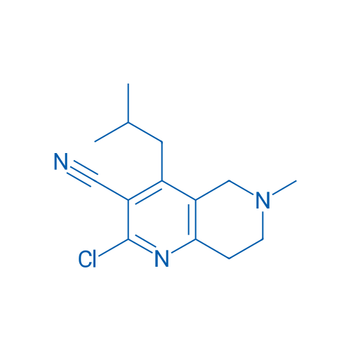 2-Chloro-4-isobutyl-6-methyl-5,6,7,8-tetrahydro-1,6-naphthyridine-3-carbonitrile 1g