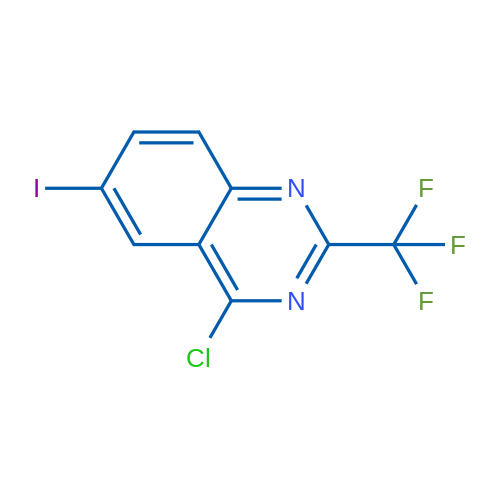 4-Chloro-6-iodo-2-(trifluoromethyl)quinazoline 1g