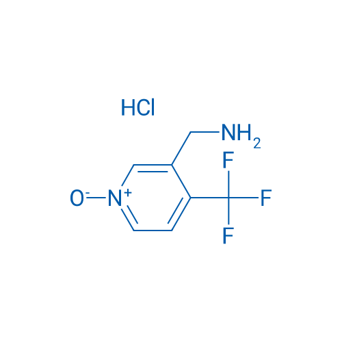 3-(Aminomethyl)-4-(trifluoromethyl)pyridine 1-oxide hydrochloride 250mg